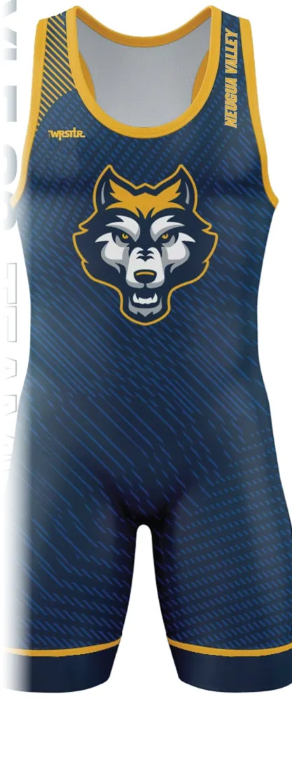 WRSTLR Style 09 custom singlet