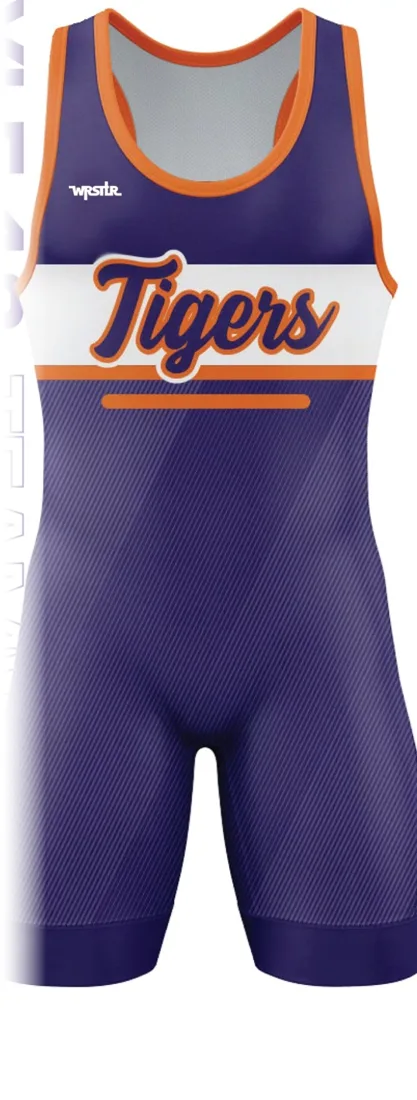 WRSTLR Style 12 custom singlet
